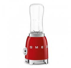 SMEG 레트로 개인 블렌더(2병 포함) PBF01RDUS, 레드, 미디엄