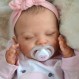BABESIDE 생생한 Reborn Baby Dolls - 20인치 Sweet Smile 현실적인 신생아 인형 전신 비닐 Sleeping Baby Girl Real Life Baby Dolls with Toy Accessories Gift Set for Kids Age 3+ hand-painted hair