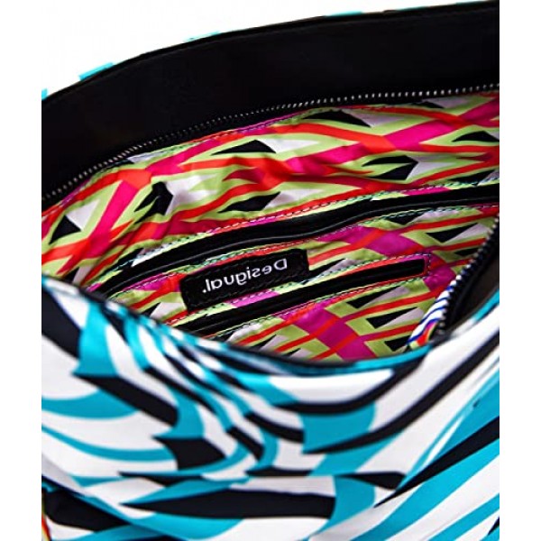 Desigual 여성 가방_하와이안 GEOSUR 9019 투티 프루티, 소재 마감, 원 사이즈, 소재 마감.