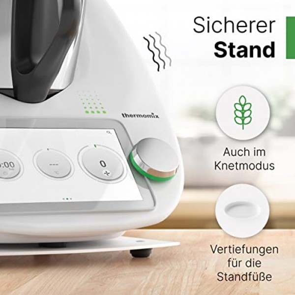 Thermomix TM6 / TM5와 호환되는 슬라이딩 보드 - Leckerhelfer의 Thermomix에 적합한 완벽한 액세서리