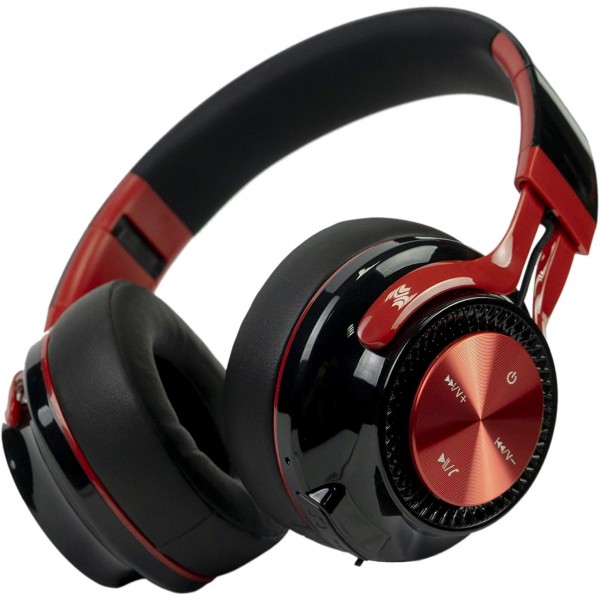 PowerLocus P3 Bluetooth 오버이어 헤드폰, [재생 시간 40시간] HD 스테레오 무선 헤드폰, 핸즈프리 통화용 마이크가 있는 접이식 무선 헤드폰 iPhone/Android/Windows/TV용 무선 및 유