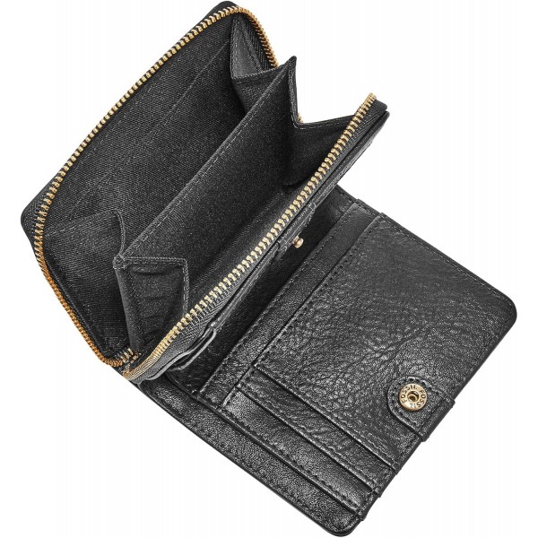 Fossil 여성용 Logan 다기능 11.1125 cm x 2.54 cm x 8.89 cm Schwarz
