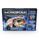 Hasbro Gaming Monopoly 슈퍼 전자 뱅킹 보드 게임, 전자 뱅킹 장치, 보상 선택, 현금 없는 게임 플레이 탭 기술, 8세 이상용