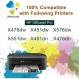970XL 971XL 잉크 카트리지 교체 HP 970 XL 971 XL 잉크 카트리지 HP Officejet Pro X476dw X451dw X576dw X551dw X451dn X476dn by Jettruemedia(4팩)