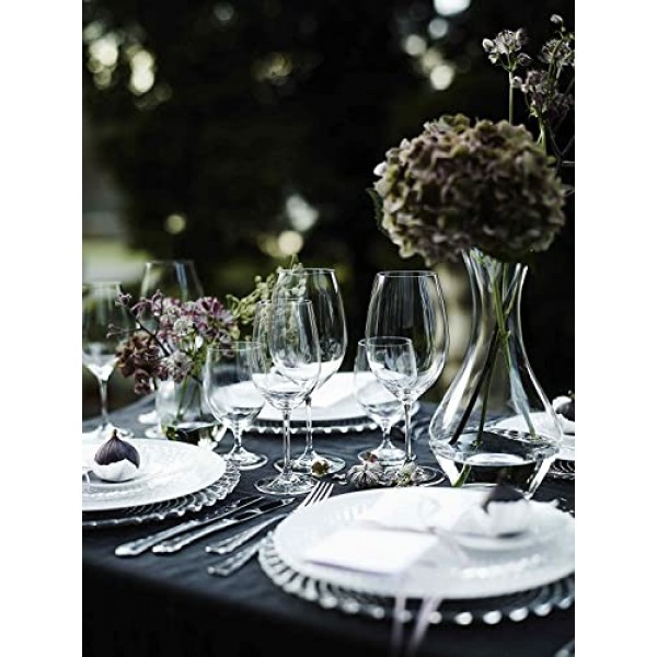Riedel VINUM Pay 6 혼합 레드 글래스 품종 8개 세트 카베르네/메를로 4개 및 뉴 월드 피노 누아 4개 제공