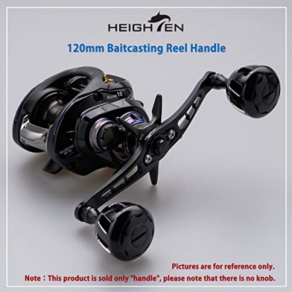 Shimano Daiwa 베이트캐스팅 릴 파워 핸들 크랭크 액세서리용 손잡이가 없는 낚시 릴 핸들