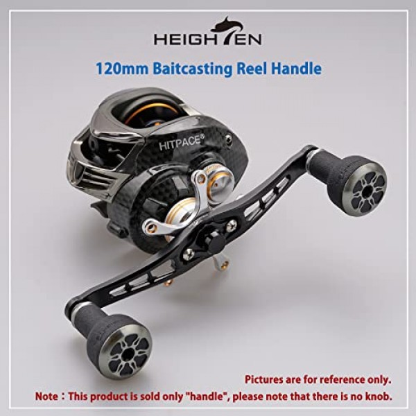 Shimano Daiwa 베이트캐스팅 릴 파워 핸들 크랭크 액세서리용 손잡이가 없는 낚시 릴 핸들
