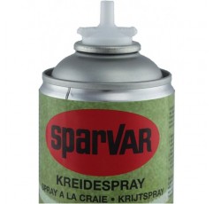 SparVar 6001128 Red Chalk Spray 400ml 오버헤드 노즐 포함(1팩)