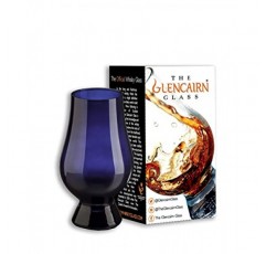 선물 상자에 담긴 GLENCAIRN 블루 위스키 잔