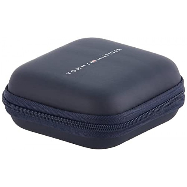Tommy Hilfiger 남성용 팔찌, 스테인레스 스틸/가죽, 32001263, 스테인레스 스틸, 브라운