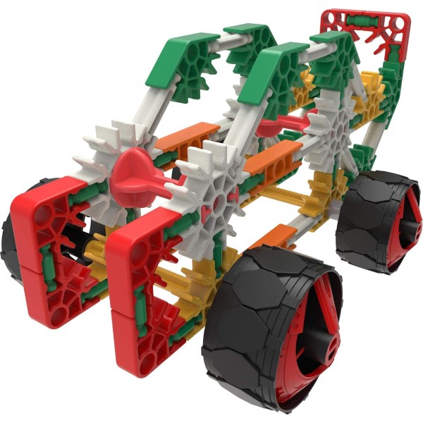 K'Nex 초심자 40 모델 빌딩 세트, 교육용 완구, 141 피스, 5세 이상의 어린이를 위한 장난감 & Imagine 45510 10 모델 초심자 재미있는 빠른 차량 빌딩 세트, 96 피스, 5세 이상 차