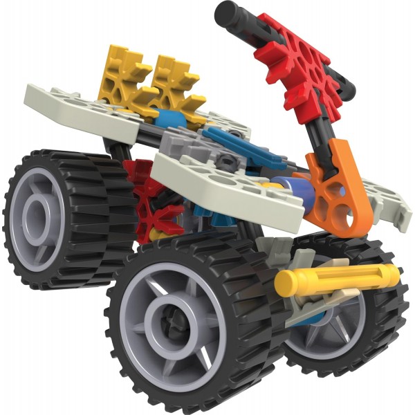 K'Nex 초심자 40 모델 빌딩 세트, 교육용 완구, 141 피스, 5세 이상의 어린이를 위한 장난감 & Imagine 45510 10 모델 초심자 재미있는 빠른 차량 빌딩 세트, 96 피스, 5세 이상 차
