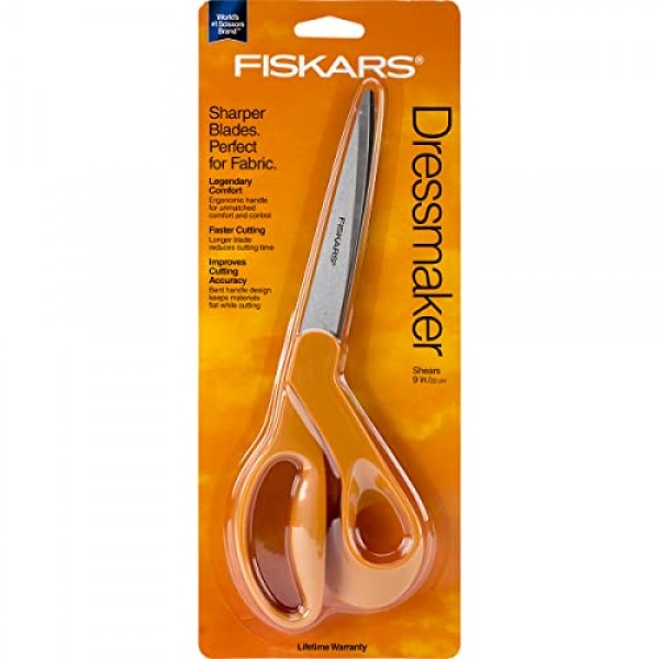 Fiskars 구부러진 가위 오른손잡이용 9