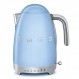 Smeg 전기 주전자, 11.7 x 10.4 x 9.1인치, 파스텔 블루: 가정 및 주방