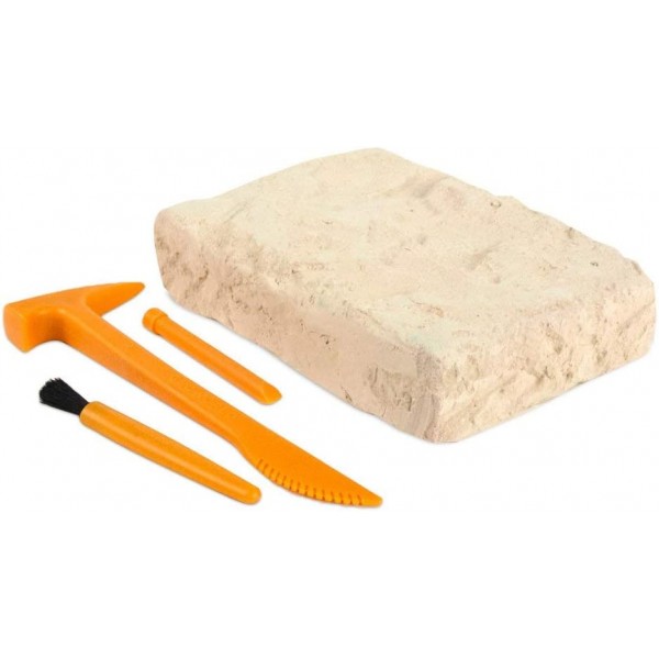밀튼 삼촌 박사 스티브 헌터 Paleo Expedition Dino Dig 발굴 키트 과학 교육 장난감 (T. Rex 25pcs 33cm)