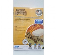 밀튼 삼촌 박사 스티브 헌터 Paleo Expedition Dino Dig 발굴 키트 과학 교육 장난감 (T. Rex 25pcs 33cm)