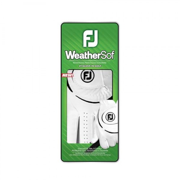 FootJoy 여성용 WeatherSof 쌍 이전 세대 골프 장갑