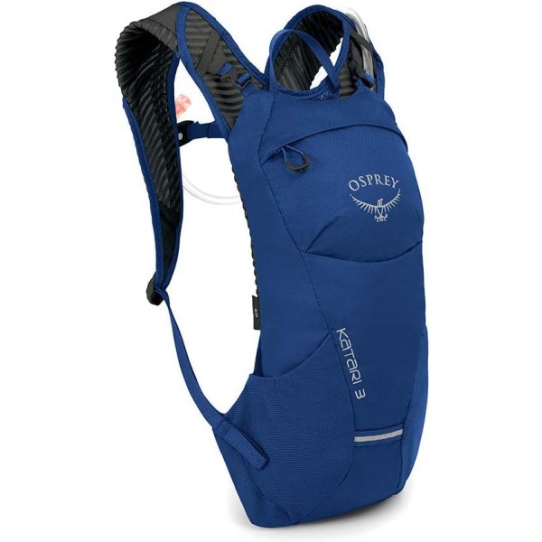 Osprey 남성용 Katari 3 수화 팩 2.5L 유압 LT 저수지 원 사이즈 코발트 블루