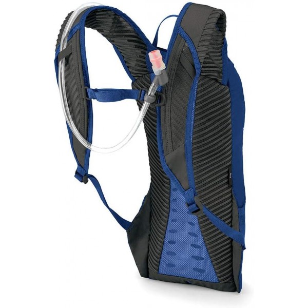 Osprey 남성용 Katari 3 수화 팩 2.5L 유압 LT 저수지 원 사이즈 코발트 블루