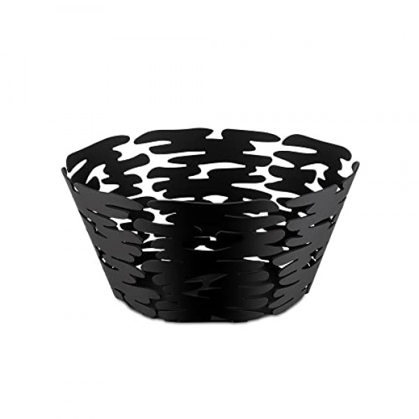 Alessi Barket 라운드 바구니, Ø 21, 블랙