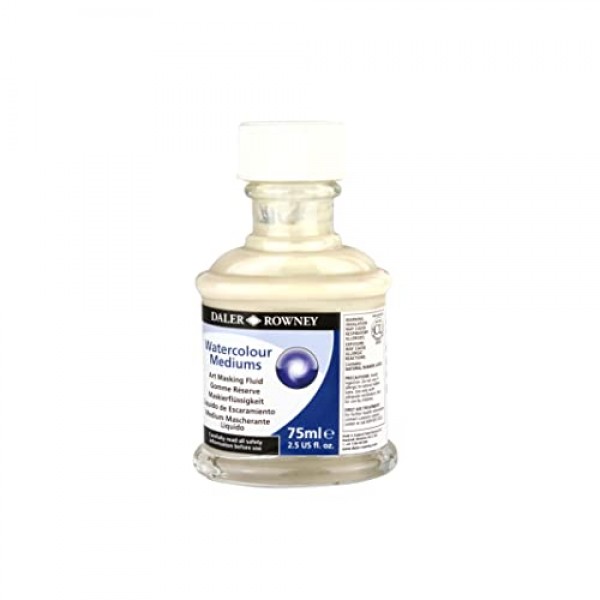 Daler Rowney 아트 마스킹 플루이드 75ml, 흰색, 2.54 Fl Oz (1팩)
