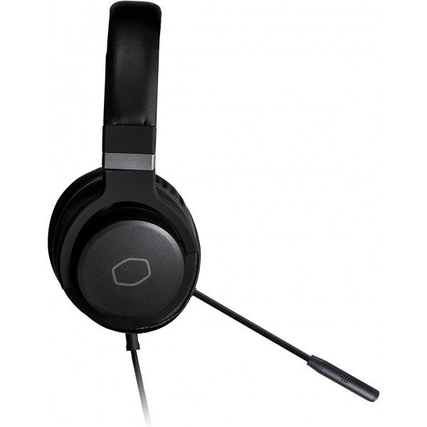 Cooler Master MH752 게임용 헤드셋(가상 7.1 서라운드 사운드 포함) - 40mm 네오디뮴 오디오 드라이버와 호환되는 PC/콘솔, 크리스탈 클리어 붐 마이크 및 경량 프레임 - USB/3.5m