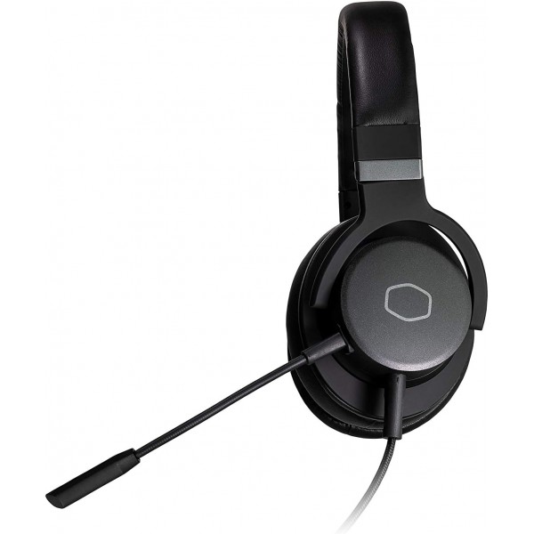 Cooler Master MH752 게임용 헤드셋(가상 7.1 서라운드 사운드 포함) - 40mm 네오디뮴 오디오 드라이버와 호환되는 PC/콘솔, 크리스탈 클리어 붐 마이크 및 경량 프레임 - USB/3.5m
