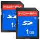 INDMEM SD 카드 1GB(2팩) 클래스 4 플래시 메모리 카드 MLC Stanard 보안 디지털 카드 카메라 카드