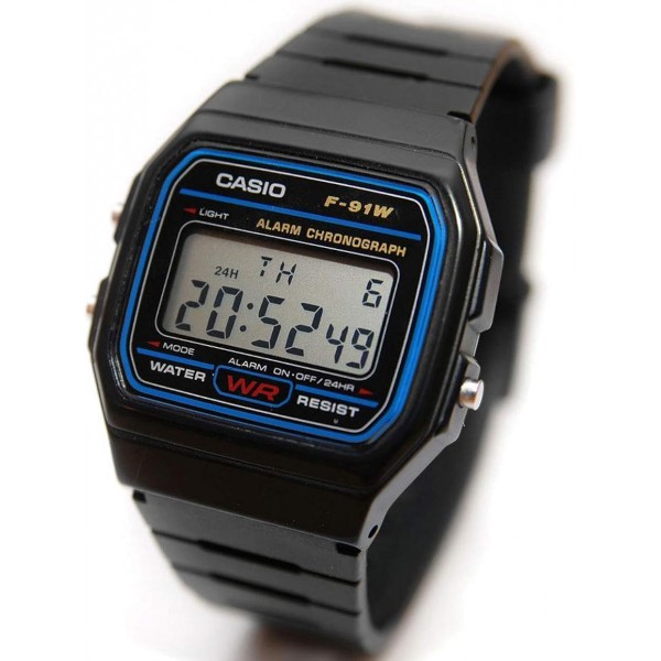 Casio F91W-1 캐주얼 스포츠 시계
