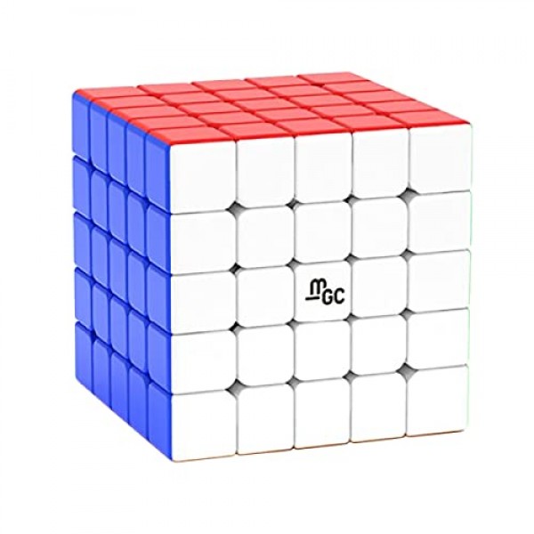 FUNNXYZ YJ MGC 5x5 M 스티커 없는 스피드 큐브 MGC 자기 5x5x5 큐브 퍼즐