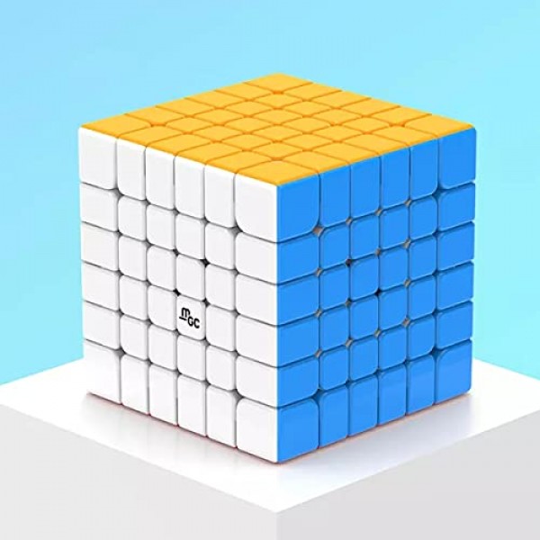 FUNNXYZ YJ MGC 5x5 M 스티커 없는 스피드 큐브 MGC 자기 5x5x5 큐브 퍼즐