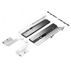 HETTICH FRANCE SAS CUA60304 Push to Open Silent 2.0 Arcitech 서랍 깊이 400-650mm, 하중 20-80kg