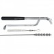 Klein Tools 53721 플렉스 비트 키트(9/16인치 x 54인치 플렉스 비트 오거 포함), 배치 도구 및 벽 뒤에 와이어를 당기기 위한 와이어 당김 그립