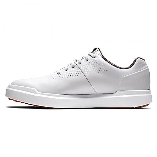 FootJoy 남성용 컨투어 캐주얼 골프화, 쿨 화이트, 11.5