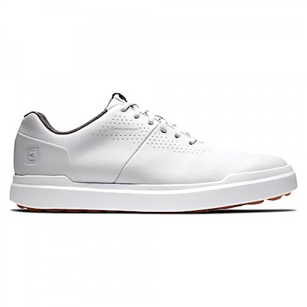 FootJoy 남성용 컨투어 캐주얼 골프화, 쿨 화이트, 11.5