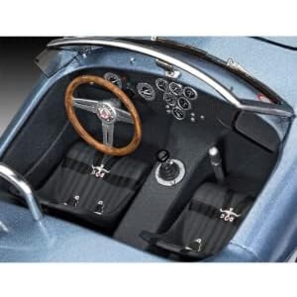 Revell RV67669 67669 Model Set AC Cobra 289 Ford 전문가를 위한 충실한 모델 키트, 기본 액세서리 포함, 도색되지 않음