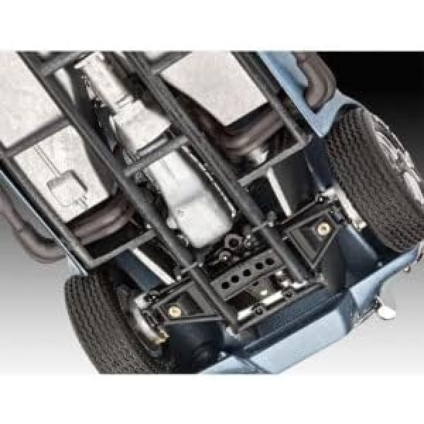 Revell RV67669 67669 Model Set AC Cobra 289 Ford 전문가를 위한 충실한 모델 키트, 기본 액세서리 포함, 도색되지 않음