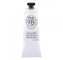 Gamblin 1980 오일 티타늄 화이트 37Ml