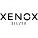 Xenox XS3521K 여성용 스털링 실버 크로스 펜던트 목걸이, 스털링 실버, 큐빅 지르코니아