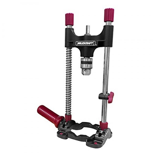 Milescraft 트랙쏘 가이드 및 DrillMate 휴대용 드릴 가이드 번들