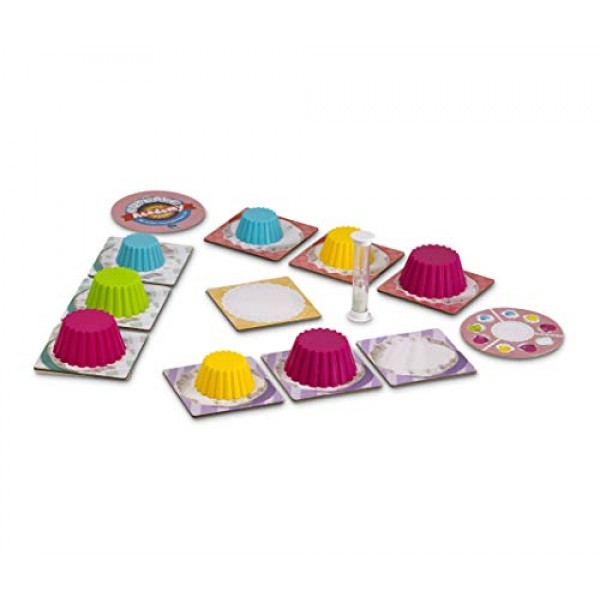 Blue Orange Games Cupcake Academy 보드 게임 - 2~4인용 새로운 협동 보드 게임. 8세 이상 권장 연령: 장난감 및 게임