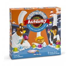 Blue Orange Games Cupcake Academy 보드 게임 - 2~4인용 새로운 협동 보드 게임. 8세 이상 권장 연령: 장난감 및 게임