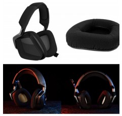 Corsair VOID PRO RGB 게임용 헤드셋과 호환되는 통기성 메쉬 메모리 폼 이어 패드 교체용 이어 패드 1쌍