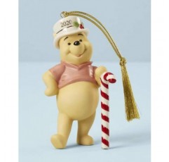 레녹스 2020 크리스마스 응원 곰돌이 푸 장식, 0.35 LB, 아이보리