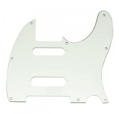 Musiclily Pro 8 홀 SS 기타 텔레 픽가드(미국/멕시코 펜더 디럭스 내슈빌 텔레캐스터 일렉트릭 기타, 3겹 오래된 흰색)