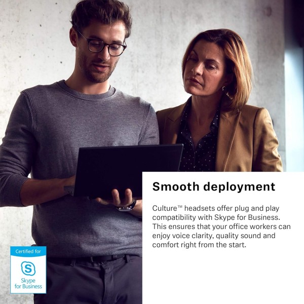 Sennheiser SC60 헤드셋(양측/양측, USB, Microsoft Lync용) 블랙, 504547 싱글