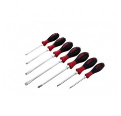 Wiha 53097 드라이버 세트, 일자형 및 십자형, 초강력, 7개