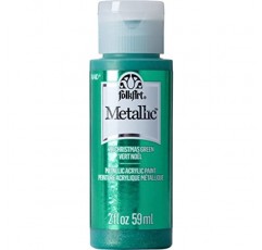 FolkArt K491 아크릴 페인트, 2 Fl Oz(1팩), 녹색