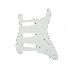 Musiclily Pro 11홀 60년대 64 아메리칸 스트라토캐스터 기타용 빈티지 스타일 Strat SSS 픽가드, 3겹 양피지