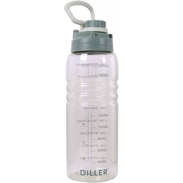 Diller Bottle 2000ml 2L Clockwork FD22 그린 2000ml 2000ml 그린